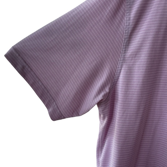 ⛳️ CALLAWAY light lavender Mens XL Striped golf Shirt - season’s hottest color - Picture 2 of 5